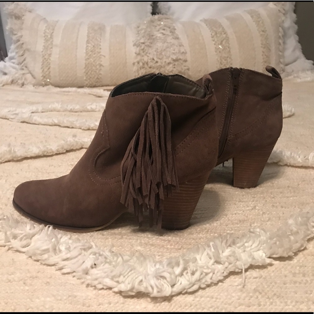 Steve Madden Fringe Bootie